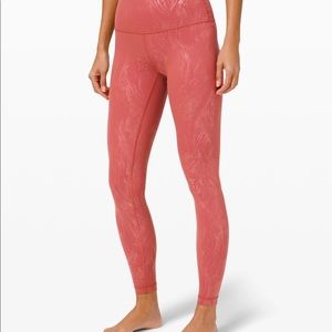 Lululemon WUNDER UNDER HIGH-RISE TIGHT 28” SHINE Size 6